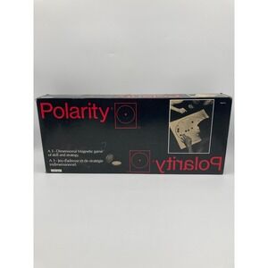 Vintage Polarity Magnetic Board Game - Irwin Toy 1986- 2 Players